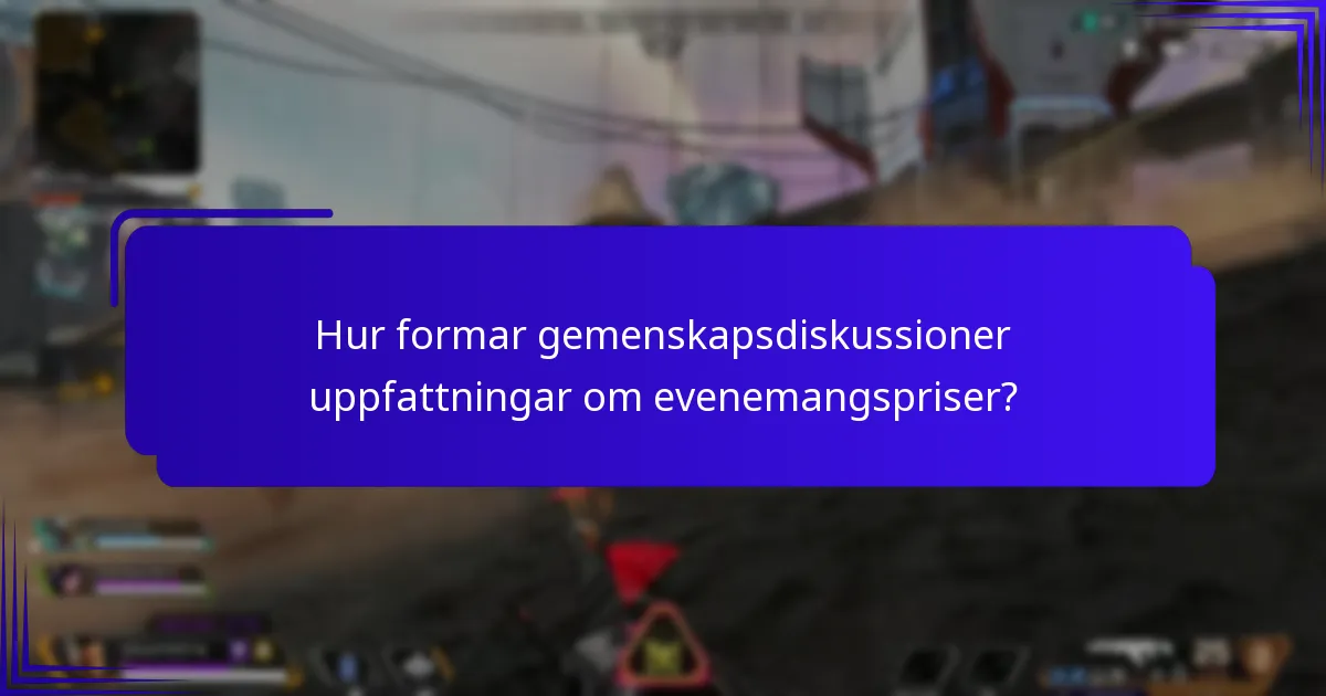 Hur uppfattar spelare evenemangspriserna i Apex Legends?
