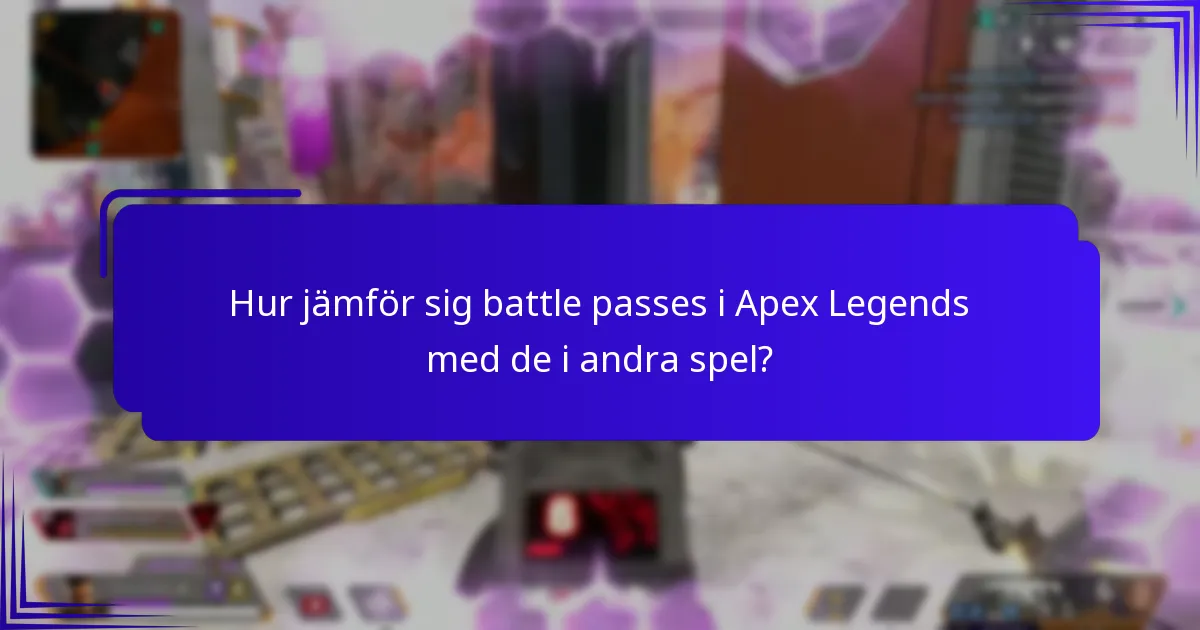 Vad säger experterna om battle passes i Apex Legends?