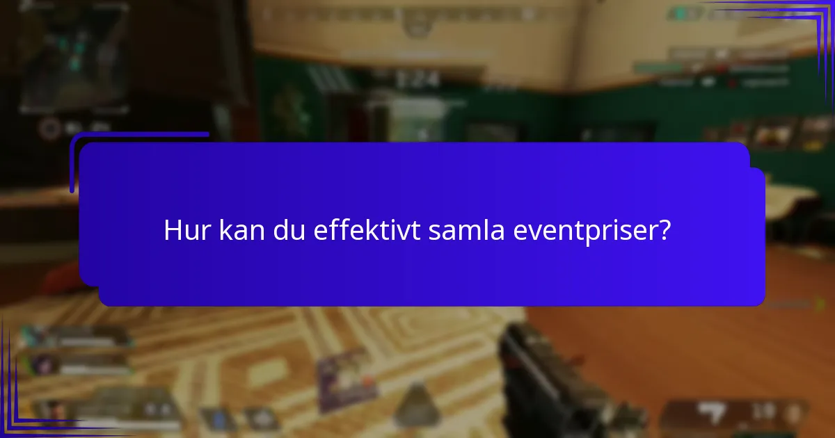 Vilka faktorer bidrar till sällsyntheten av eventpriser?