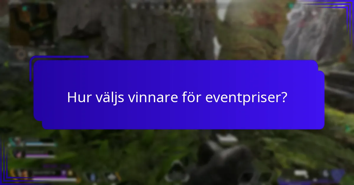 Vilka typer av priser finns tillgängliga i evenemang?