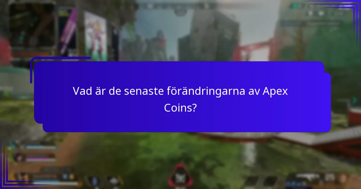 Vilka kommande förbättringar planeras för Apex Coins?