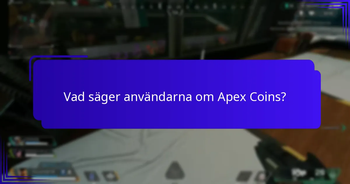 Var kan du köpa Apex Coins?