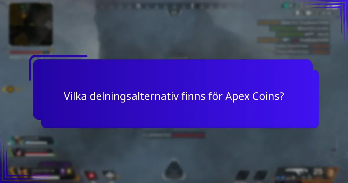Hur initierar man en överföring av Apex Coins?