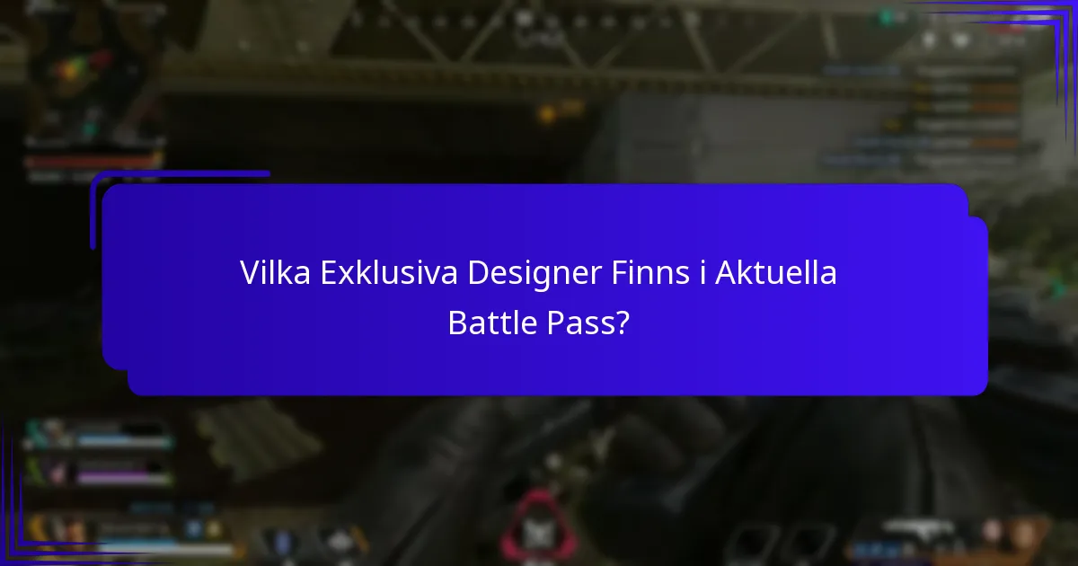 Hur Påverkar Säsongsteman Battle Pass Skins?